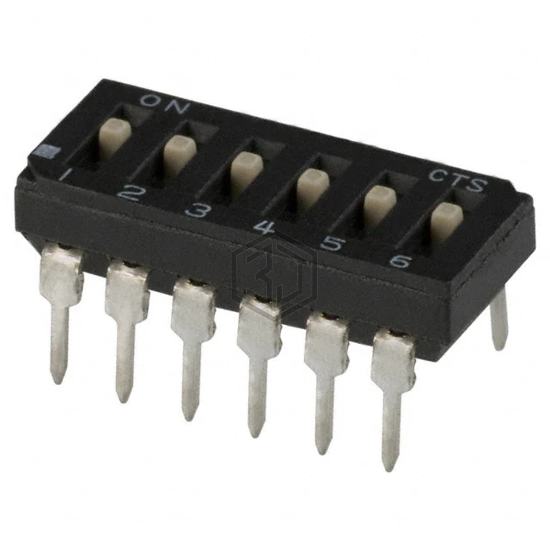 209-6MS - CTS Electrocomponents - DIP Switches