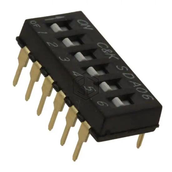 SDA06H0BD - C&K - DIP Switches