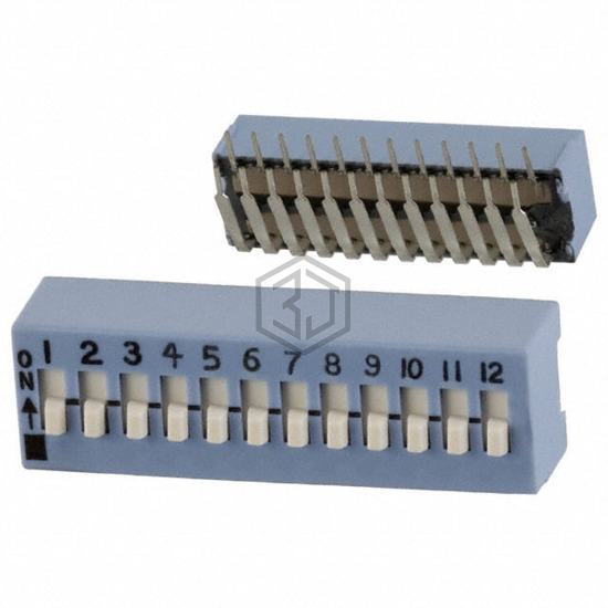 206-12RAST - CTS Electrocomponents - DIP Switches