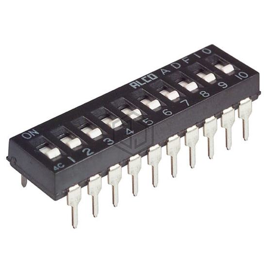 1-1825002-7 - TE Connectivity ALCOSWITCH Switches - DIP Switches