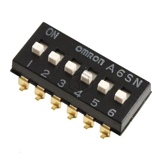 A6SN-6104 - Omron Electronics Inc-EMC Div - DIP Switches