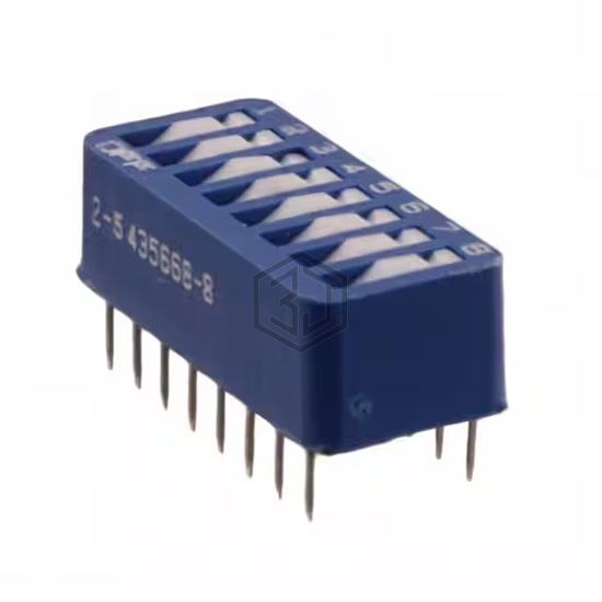 2-5435668-8 - TE Connectivity ALCOSWITCH Switches - DIP Switches
