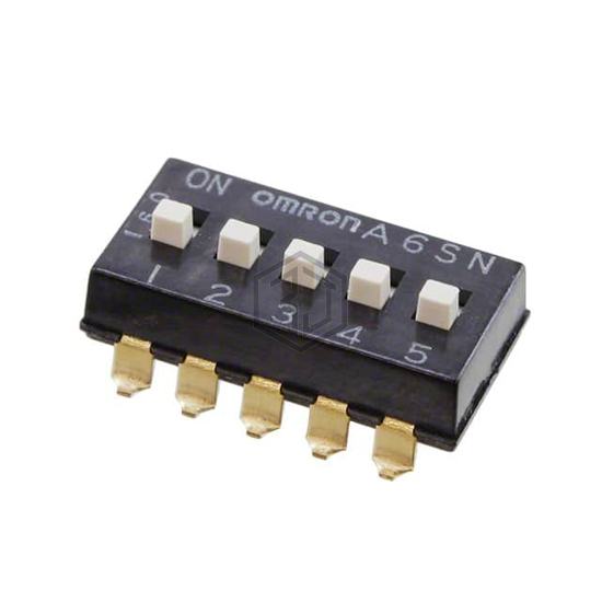 A6SN-5104 - Omron Electronics Inc-EMC Div - DIP Switches