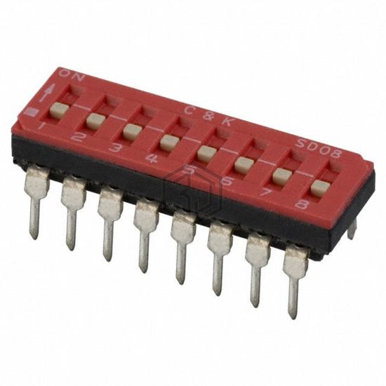 SD08H0B - C&K - DIP Switches