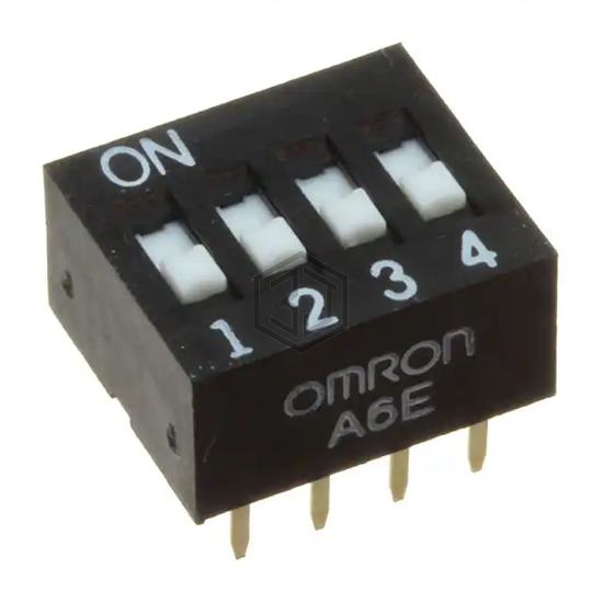 A6E-4101-N - Omron Electronics Inc-EMC Div - DIP Switches