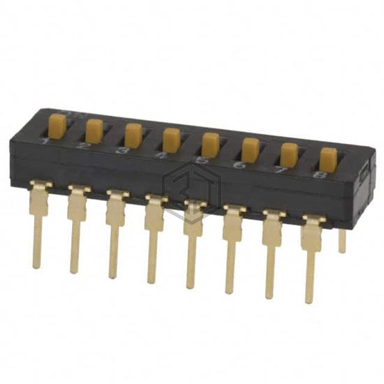 A6D-0100 - Omron Electronics Inc-EMC Div - DIP Switches