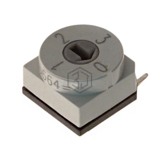 PT65121L254 - APEM Inc. - DIP Switches