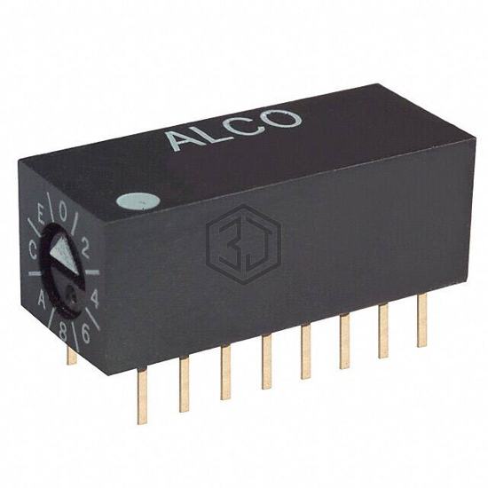 53137-5 - TE Connectivity ALCOSWITCH Switches - DIP Switches