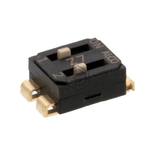 EDS02SNNNTU04Q - TE Connectivity ALCOSWITCH Switches - DIP Switches