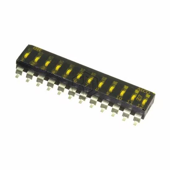 EDS12SGRSTR04Q - TE Connectivity ALCOSWITCH Switches - DIP Switches