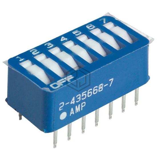 2-5435668-7 - TE Connectivity ALCOSWITCH Switches - DIP Switches
