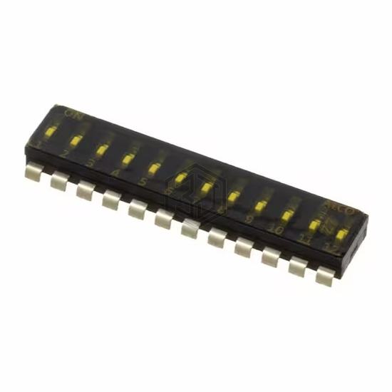 EDS12SNRSTR04Q - TE Connectivity ALCOSWITCH Switches - DIP Switches