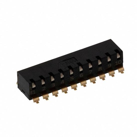 EDSP10SGRFNTU04 - TE Connectivity ALCOSWITCH Switches - DIP Switches