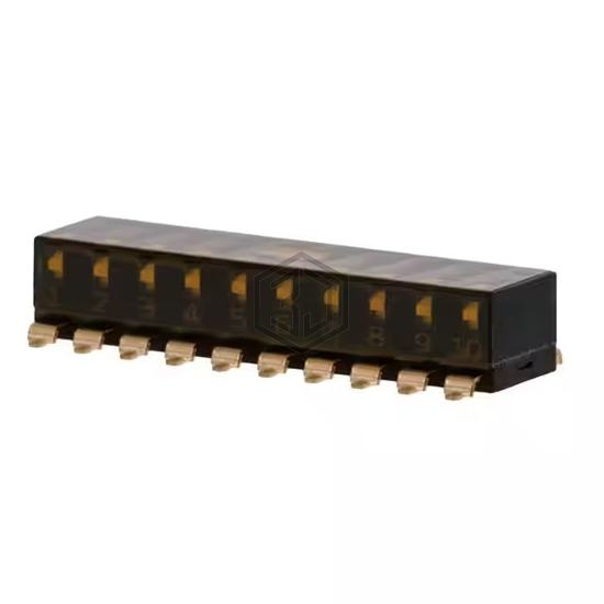 EDSP10SGRFSTU04 - TE Connectivity ALCOSWITCH Switches - DIP Switches