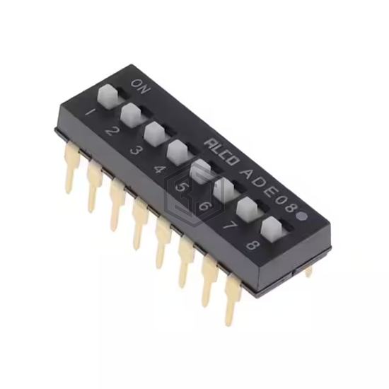 ADE08A04 - TE Connectivity ALCOSWITCH Switches - DIP Switches