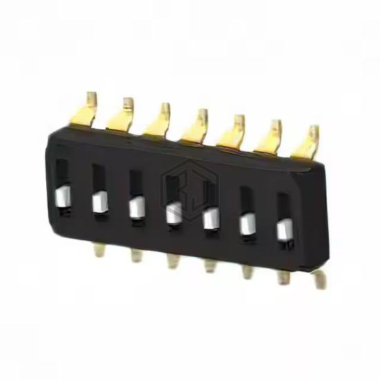 EDS07SGNNTR04Q - TE Connectivity ALCOSWITCH Switches - DIP Switches