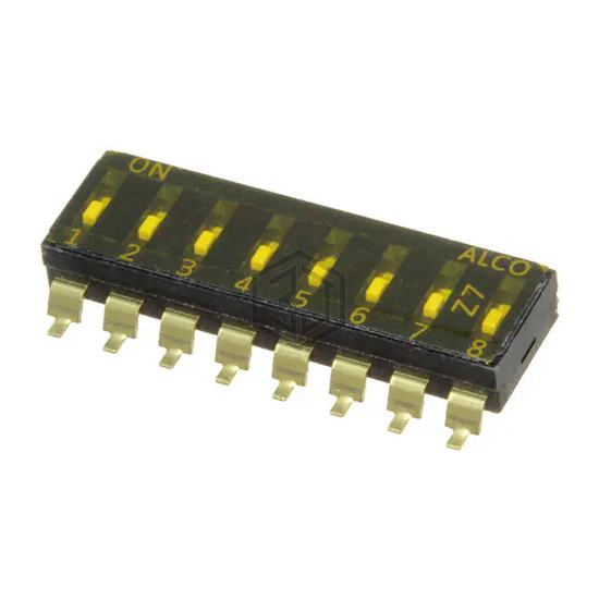 EDS08SGRSTU04Q - TE Connectivity ALCOSWITCH Switches - DIP Switches
