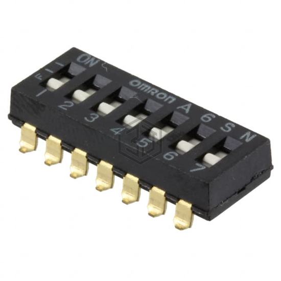 A6SN-7101-P - Omron Electronics Inc-EMC Div - DIP Switches