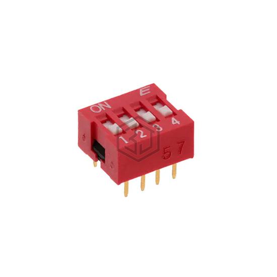 KAS1104RT - E-Switch - DIP Switches