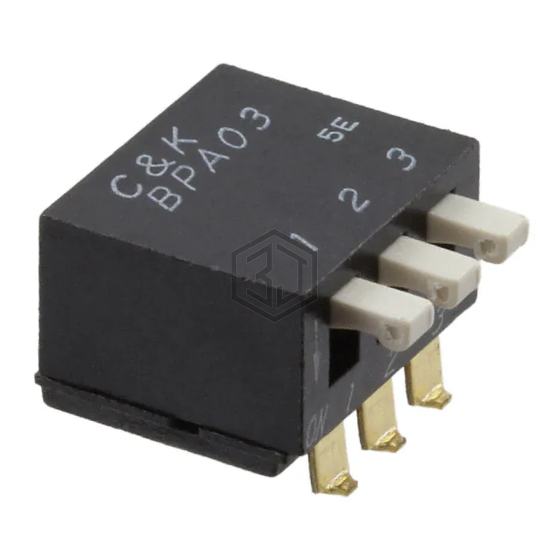 BPA03SB - C&K - DIP Switches