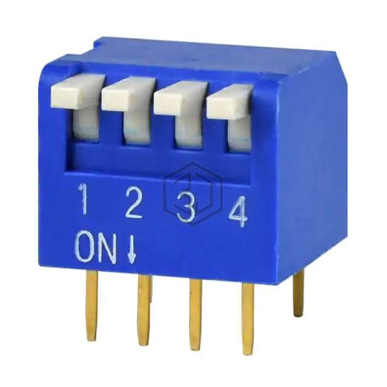 DS02C-254-2L-04BE - CUI Devices - DIP Switches