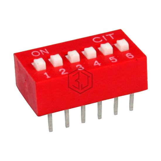 KG06E - CIT Relay and Switch - DIP Switches