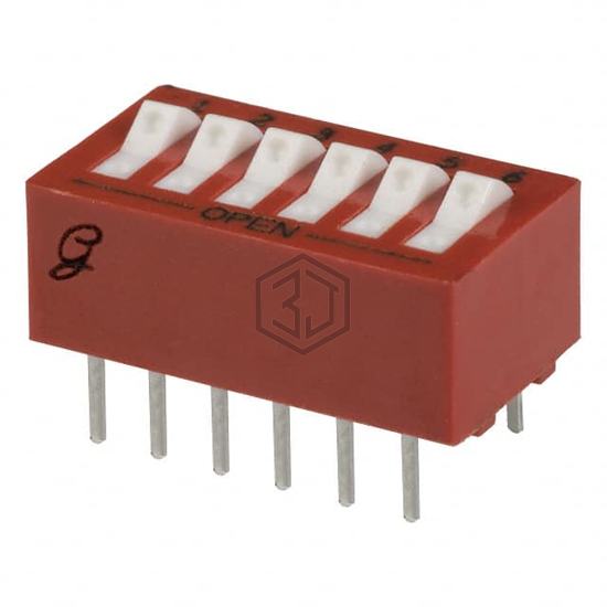 76SB06T - Grayhill Inc. - DIP Switches