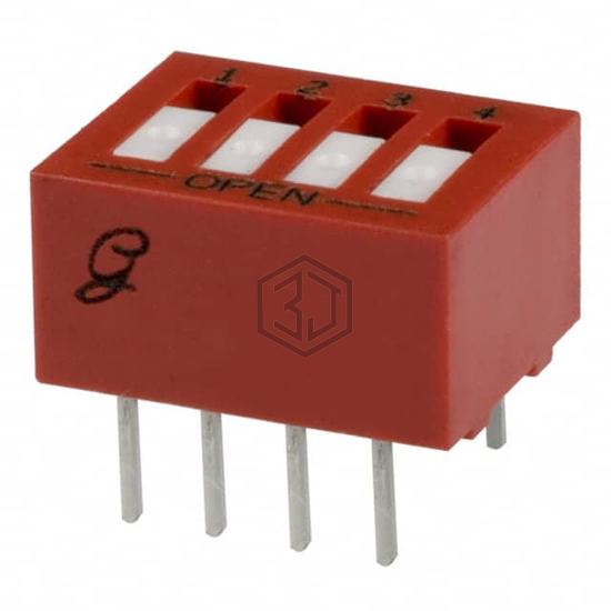76RSB04T - Grayhill Inc. - DIP Switches