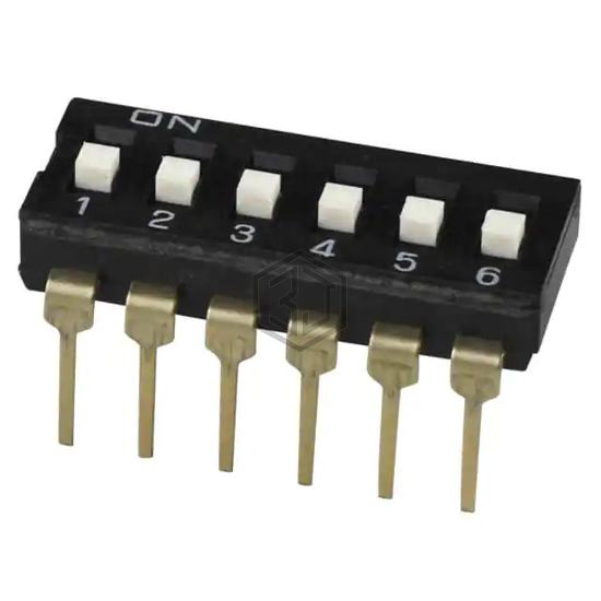 DS04-254-2L-06BK - CUI Devices - DIP Switches