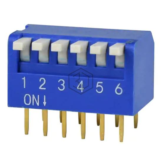 DS02C-254-1L-06BE - CUI Devices - DIP Switches