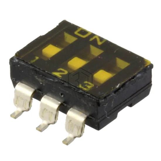 DMR03T - APEM Inc. - DIP Switches
