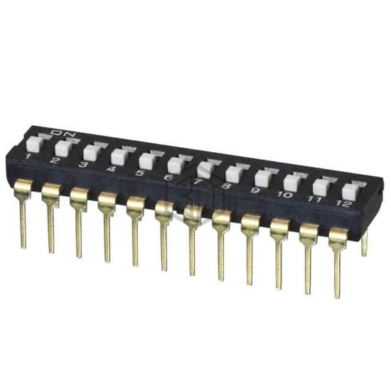 DS04-254-2L-12BK - CUI Devices - DIP Switches