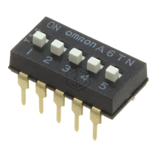 A6TN-5104 - Omron Electronics Inc-EMC Div - DIP Switches