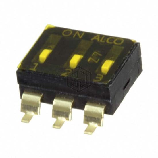 EDS03SGRSTU04Q - TE Connectivity ALCOSWITCH Switches - DIP Switches