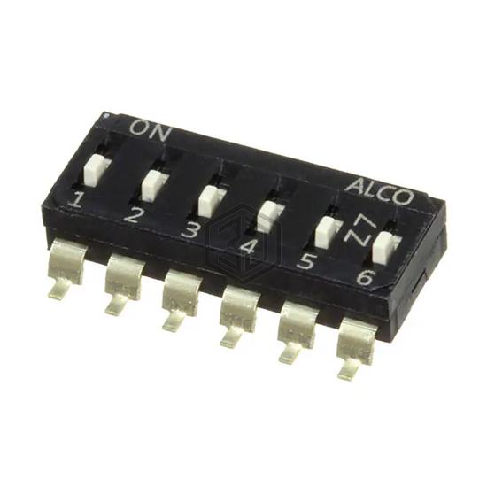 EDS06SGNNTU04Q - TE Connectivity ALCOSWITCH Switches - DIP Switches