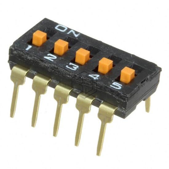 A6T-0101 - Omron Electronics Inc-EMC Div - DIP Switches