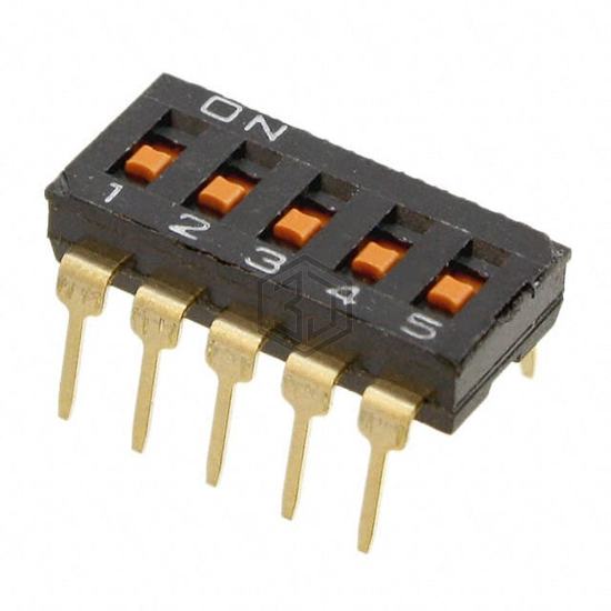A6T-5102 - Omron Electronics Inc-EMC Div - DIP Switches
