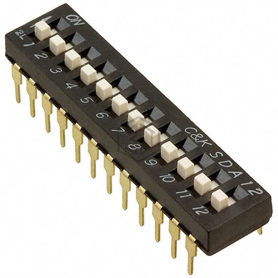 SDA12H1BD - C&K - DIP Switches