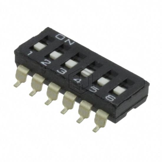 A6S-6101-H - Omron Electronics Inc-EMC Div - DIP Switches