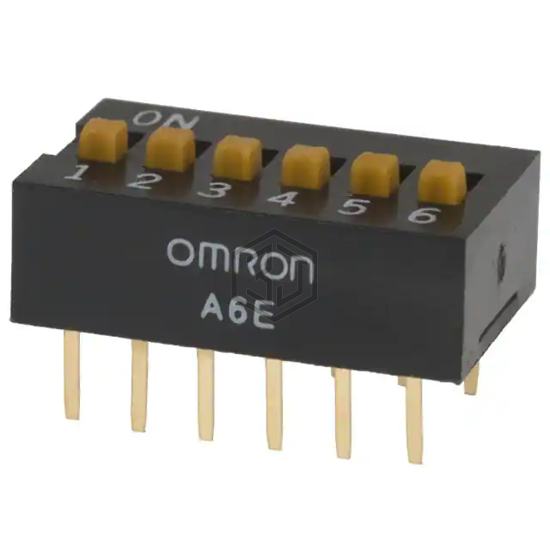 A6E-6104-N - Omron Electronics Inc-EMC Div - DIP Switches