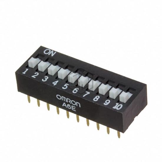 A6E-0104-N - Omron Electronics Inc-EMC Div - DIP Switches