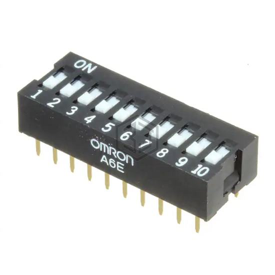 A6E-0101-N - Omron Electronics Inc-EMC Div - DIP Switches