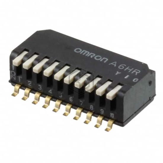 A6HR-0104-R100 - Omron Electronics Inc-EMC Div - DIP Switches