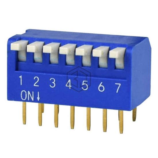 DS02C-254-2L-07BE - CUI Devices - DIP Switches