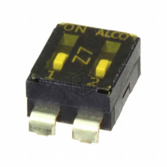EDS02SNRSTU04Q - TE Connectivity ALCOSWITCH Switches - DIP Switches