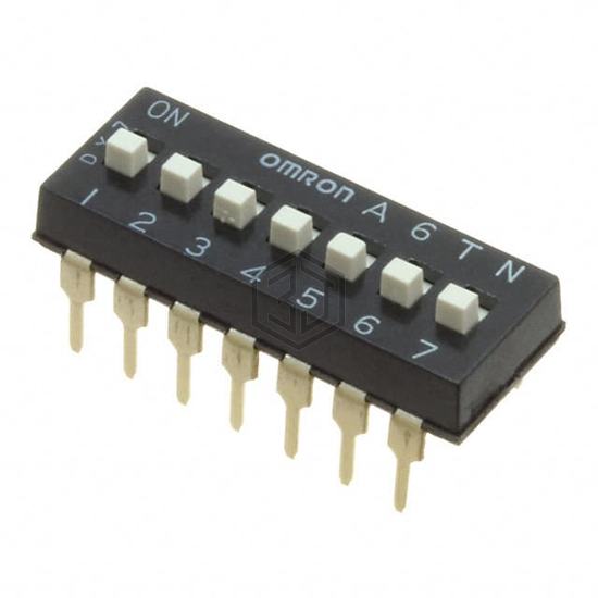 A6TN-7104 - Omron Electronics Inc-EMC Div - DIP Switches