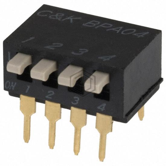 BPA04B - C&K - DIP Switches