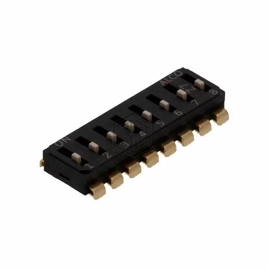 EDS08SNNNTU04Q - TE Connectivity ALCOSWITCH Switches - DIP Switches