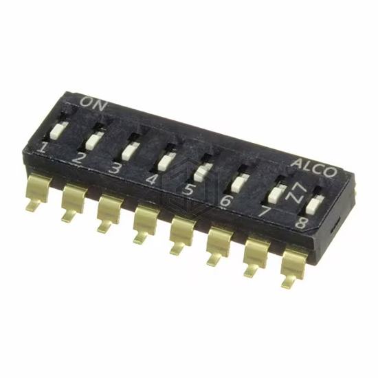 EDS08SGRNTR04Q - TE Connectivity ALCOSWITCH Switches - DIP Switches