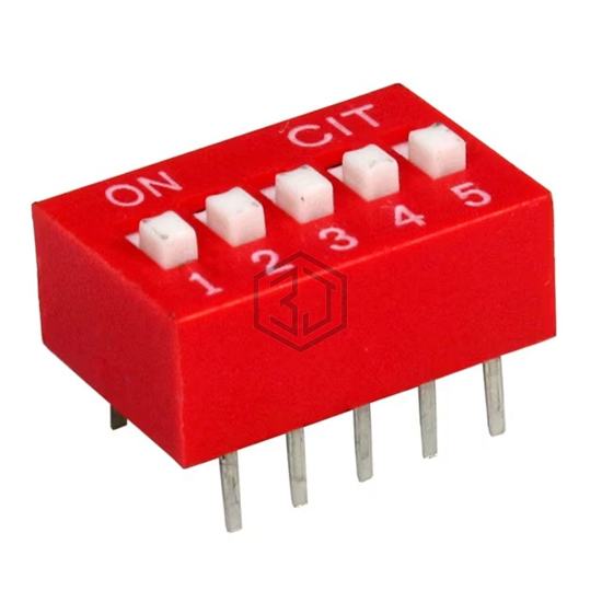 KG05E - CIT Relay and Switch - DIP Switches